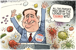 CRUZ SPEECH by Rick McKee