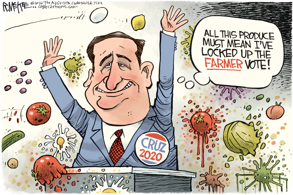  CRUZ SPEECH by Rick McKee