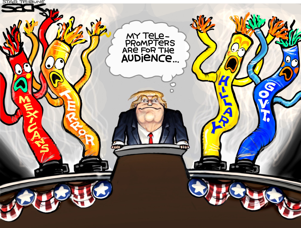  TRUMP TUBES by Steve Sack