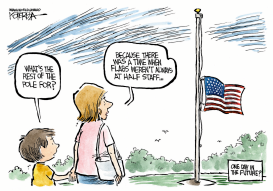 HALF STAFF by Jeff Koterba