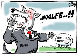 ERDOGAN AND WOOLFE by Tom Janssen