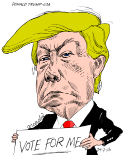 DONALD TRUMP USA by Arcadio Esquivel