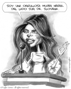 MELANIA HABLA by Taylor Jones