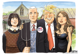 TRUMP-PENECE GOTICO AMERICANO  by RJ Matson