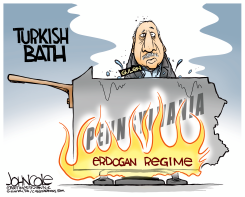 LOCAL PA  GULEN AND ERDOGAN by John Cole