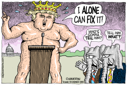 TRUMP'S NEW CLOTHES by Wolverton