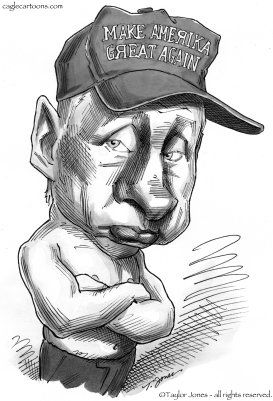 VLADIMIR LOVES THE DONALD by Taylor Jones