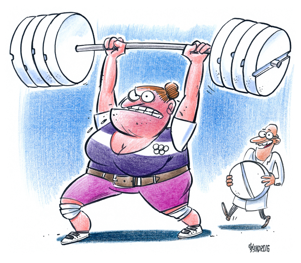  WOMEN WEIGHTLIFTING by Gatis Sluka