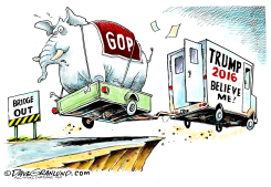 TRUMP AND BELIEVE ME by Dave Granlund