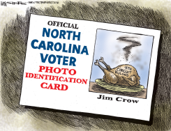 NORTH CAROLINA VOTER CARD by Kevin Siers