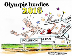 RIO PROBLEMS 2016 by Dave Granlund