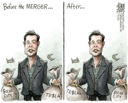 ELON MUSK by Adam Zyglis