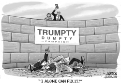 TRUMP ALONE CAN FIX HIS CAMPAIGN by RJ Matson