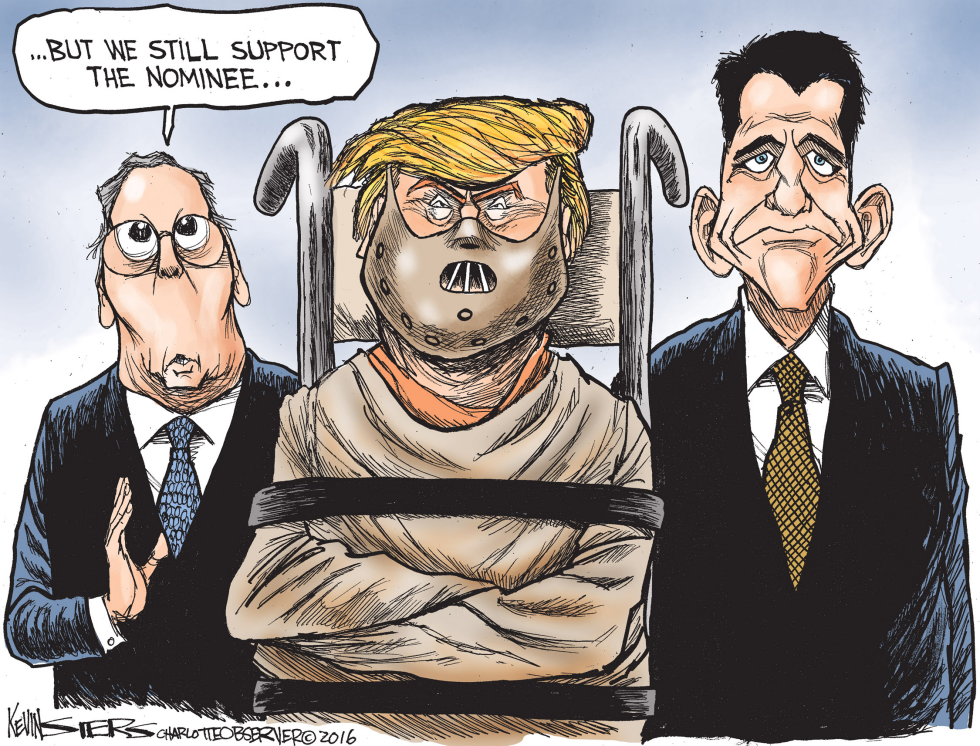  SUPPORT THE NOMINEE by Kevin Siers