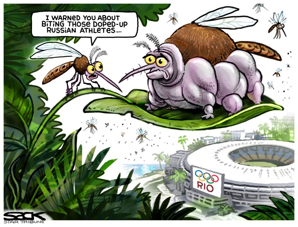  OLYMPIC DOPES by Steve Sack