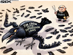 VOTE SUPPRESSION by Steve Sack