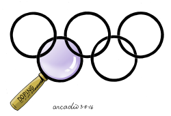 AGAINST DOPING/CONTRA EL DOPAJE by Arcadio Esquivel