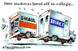 OFF TO COLLEGE by Dave Granlund