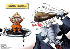 BEATABLE HILLARY by Nate Beeler