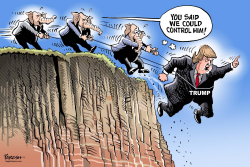 REPUBLICANS CONTROL TRUMP by Paresh Nath