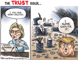 THE TRUST ISSUE by Kevin Siers