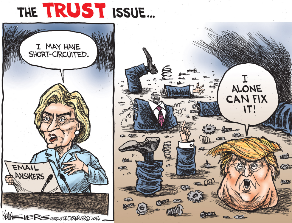  THE TRUST ISSUE by Kevin Siers