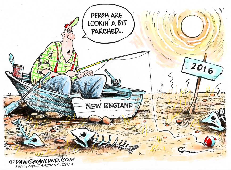  NEW ENGLAND DROUGHT by Dave Granlund