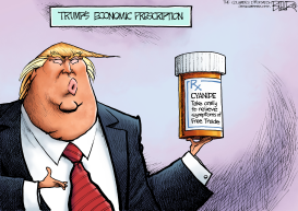 TRUMP PILLS by Nate Beeler