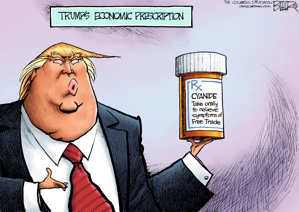  TRUMP PILLS by Nate Beeler