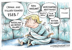 TRUMP UNSCRIPTED by Dave Granlund