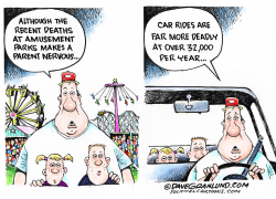 AMUSEMENT PARK DEATHS by Dave Granlund