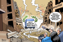 SYRIAN TALKS ROUND by Paresh Nath