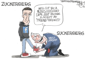 LOCAL FACEBOOK FRIEND  by Pat Bagley