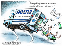 AETNA AND OBAMACARE by Dave Granlund