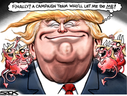 TRUMP TEAM by Steve Sack