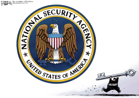 SECURITY KEY by Nate Beeler