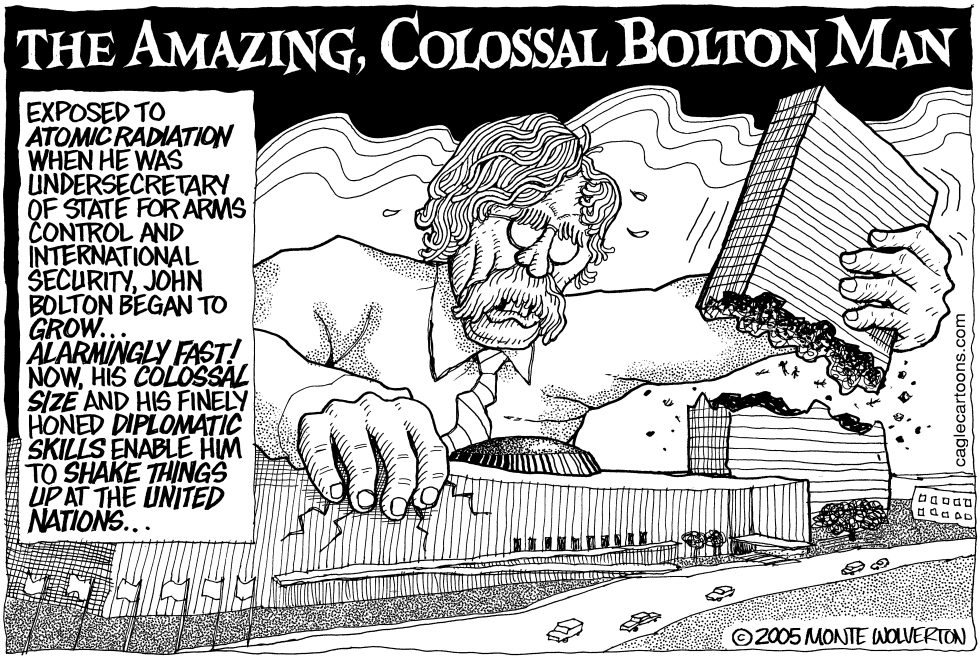  COLOSSAL BOLTON MAN by Wolverton