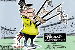 TRUMP UPPORTERS by Milt Priggee