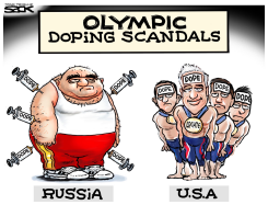 OLYMPIC DOPING by Steve Sack