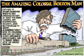 COLOSSAL BOLTON MAN  by Wolverton