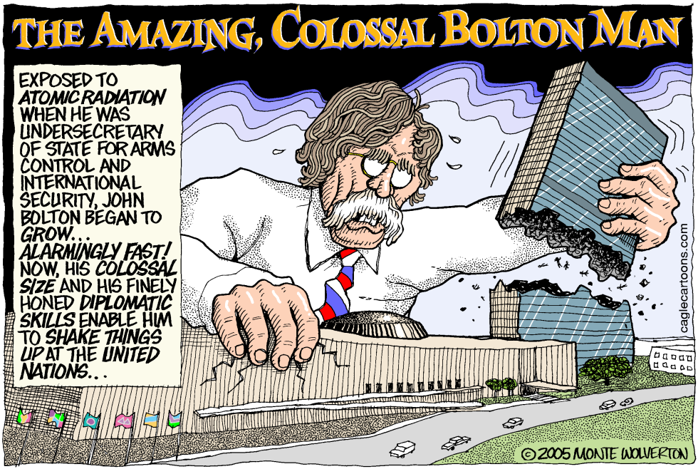  COLOSSAL BOLTON MAN  by Wolverton