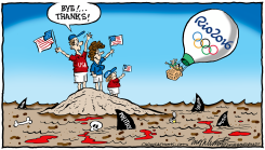 GOODBYE RIO by Bob Englehart