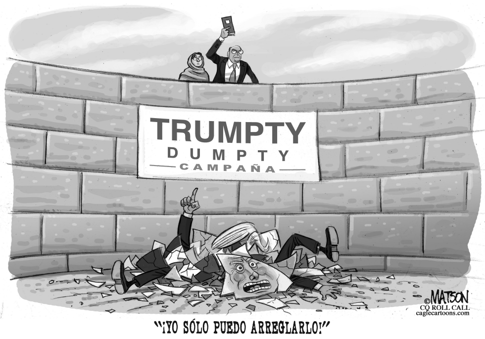  TRUMP SOLO PUEDE ARREGLAR SU CAMPAñA by RJ Matson