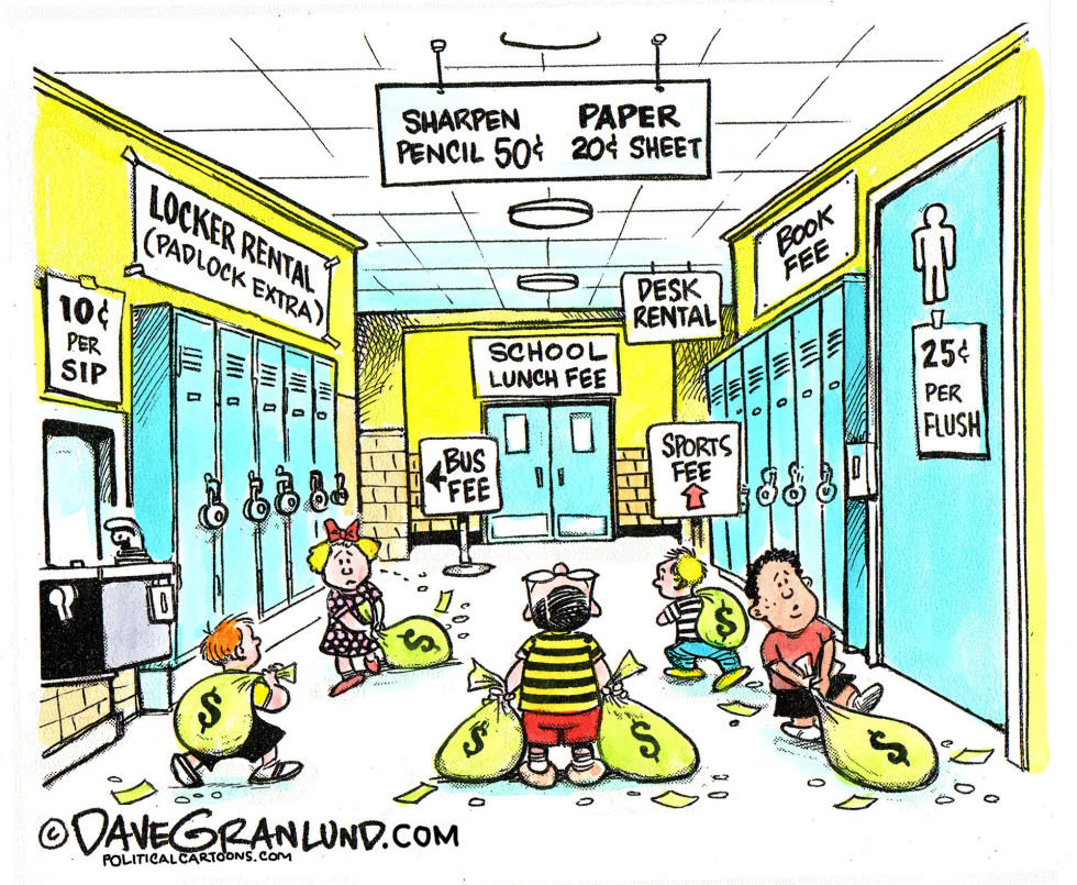  PUBLIC SCHOOL FEES by Dave Granlund