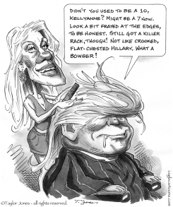 TRUMP AND CONWAY by Taylor Jones