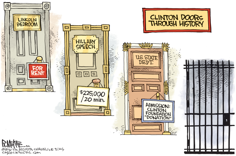  CLINTON DOORS by Rick McKee