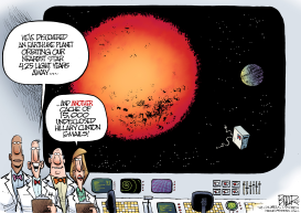 INTERSTELLAR DISCOVERY by Nate Beeler