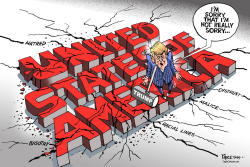 TRUMP SAYS SORRY by Paresh Nath