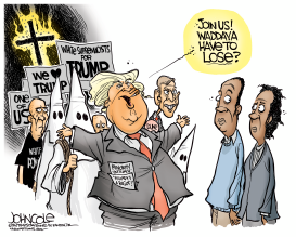 TRUMP AND RACE by John Cole