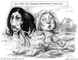 HUMA AND HILLARY by Taylor Jones